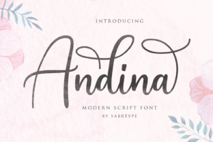 Andina Script: The Modern Swirly Font for Elegant Design