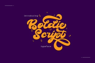 Boldie Script: A Bold Hand Lettered Font for Impactful Designs