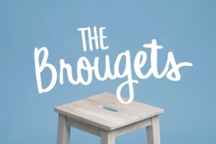 Brougets Script: A Hand-Lettered Font with Real Personality