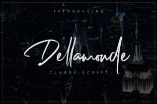 Dellamonde Script: A Touch of Class for Your Next Project
