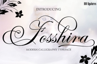 Fosshira Script: Elevating Your Brand with Handmade Elegance