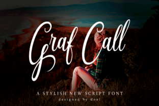 Graf Call Script: A Modern Script Font for Elegant Design