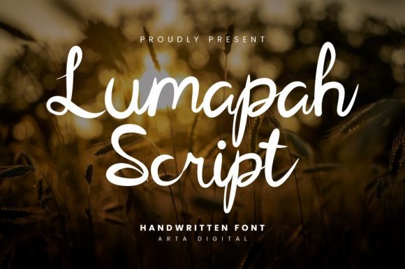 Lumapah Script: A Modern Calligraphy Font for Branding