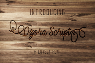 Ozora Script: A Designer's Guide to This Handwritten Font
