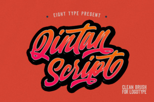 Qintan Script: A Bold Voice for Your Brand Identity