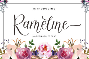 Rameline Script: A Fresh Take on Modern Calligraphy