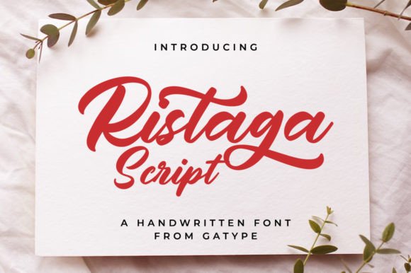 Ristaga Script: A Vintage Typeface for Modern Impact