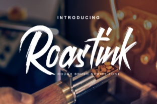 Roastink Script: A Sharp and Elegant Script Font for Striking Designs