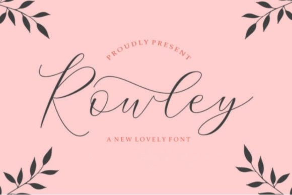 Rowley Script: A Designer's Guide to This Handwritten Font