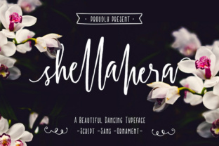 Shellahera Script: A Brush Font with Authentic Movement