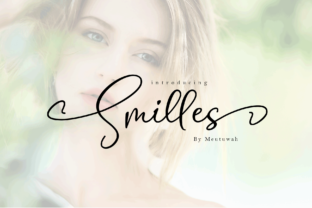 Smilles Script: Blending Modern Elegance with Classic Calligraphy
