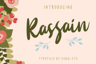 The Organic Elegance of Rassain Script for Modern Design