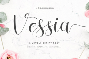 Vessia Script: A Fresh Take on Elegant Hand Lettering