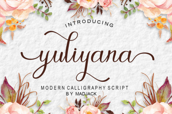Yuliyana Script: Where Modern Elegance Meets Creative Versatility